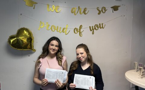 Excitement at Magnus C of E Academy as students collect their GCSE results