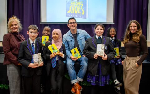 Author Tom Percival visits Magnus C of E Academy